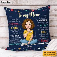 Pesonalized Gift For Mom From Children Pillow 32162 thumb 1