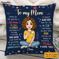 Pesonalized Gift For Mom From Children Pillow 32162 thumb 1