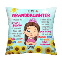 Personalized Gift For Granddaughter Hug This Pillow 32165 thumb 1