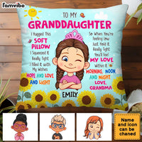 Personalized Gift For Granddaughter Hug This Pillow 32165 thumb 1