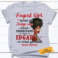 Personalized BWA  Judge Me White T Shirt JL131 30O65 thumb 1