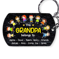 Personalized Gift For Grandpa Belongs To Aluminum Keychain 32170 thumb 1