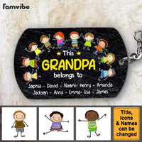 Personalized Gift For Grandpa Belongs To Aluminum Keychain 32170 thumb 1