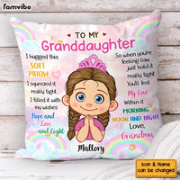 Personalized Gift For Granddaughter Hug This Pillow 32173 thumb 1