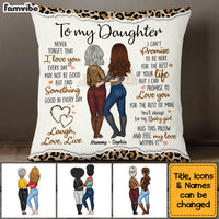 Personalized Gift For Daughter Pillow 32174 thumb 1