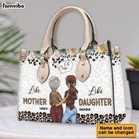 Personalized Gift For Mom Like Mother Like Daughter Leather Bag 32194 thumb 1