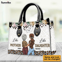 Personalized Gift For Mom Like Mother Like Daughter Leather Bag 32194 thumb 1