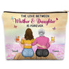 Personalized Gift For Mother And Daughter Love Is Forever Cosmetic Bag 32201 1
