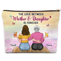 Personalized Gift For Mother And Daughter Love Is Forever Cosmetic Bag 32201 thumb 1
