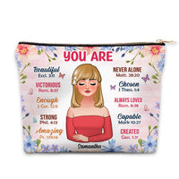 Personalized I Am Gift For Daughter Cosmetic Bag 32202 thumb 1