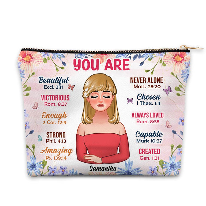 Personalized I Am Gift For Daughter Cosmetic Bag 32202 1