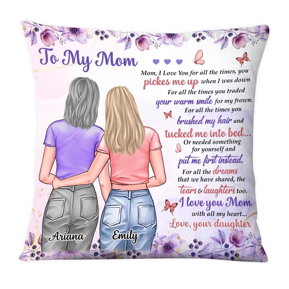 Personalized To My Mom There Is No One Quite Like You Pillow 32203 Primary Mockup