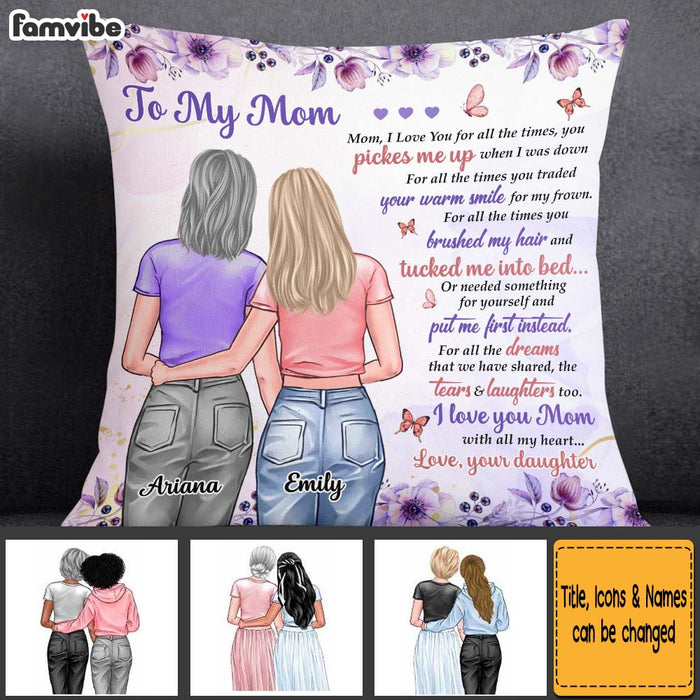 Personalized To My Mom There Is No One Quite Like You Pillow 32203 1
