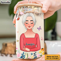 Personalized She Is Mom Glass Can 32208 thumb 1