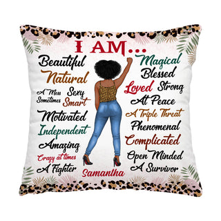 Personalized Gift For Woman I Am Affirmation Pillow 32216 Primary Mockup