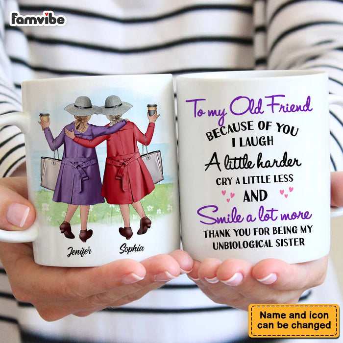 Personalized Gift for Friends Smile A Lot More Mug 32217 1