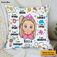 Personalized Gift For Granddaughter I Am Kind Pillow 32218 thumb 1