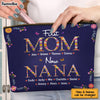Personalized First Mom Now Grandma Floral Cosmetic Bag 32221 1