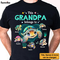 Personalized Gift For Grandpa This Grandpa Belongs Shirt - Hoodie - Sweatshirt 32223 thumb 1