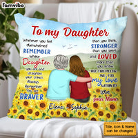 Personalized Gift For Daughter Hug This Pillow 32225 thumb 1