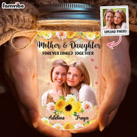 Personalized Gift For Mother's Day Photo Custom Mason Jar Light 32234 thumb 1