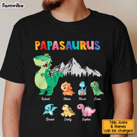 Personalized Gift For Grandpa Papasaurus Shirt - Hoodie - Sweatshirt 32256 thumb 1