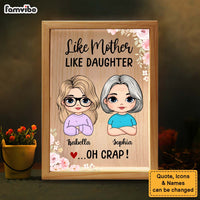 Personalized Gift For Mother And Daughter A Bond That Can't Be Broken Picture Frame Light Box 32261 thumb 1