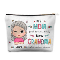 Personalized Gift For Grandma First Now Cosmetic Bag 32268 thumb 1