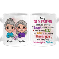 Personalized Old Friend Smile A Lot More Mug 32273 thumb 1