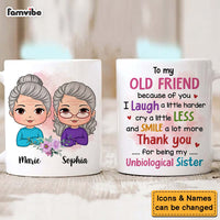 Personalized Old Friend Smile A Lot More Mug 32273 thumb 1