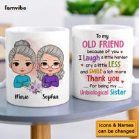 Personalized Old Friend Smile A Lot More Mug 32273 thumb 1