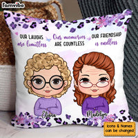 Personalized Gift For Friend Our Friendship Is Endless Pillow 32277 thumb 1