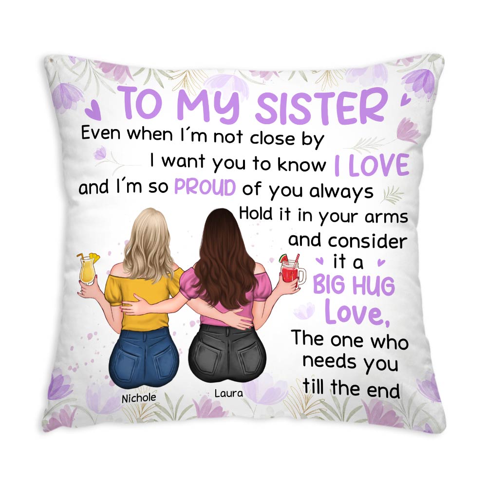Personalized Gift For Friend This Big Hug Pillow 32279 Primary Mockup