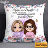Personalized Gift For Mother And Daughter From The Start Pillow 32283 1