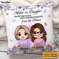 Personalized Gift For Mother And Daughter From The Start Pillow 32283 thumb 1