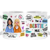 Personalized Gift For Friend Soul Sister Mug 32289 thumb 1