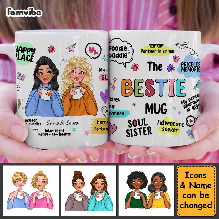 Personalized Gift For Friend Soul Sister Mug 32289 1