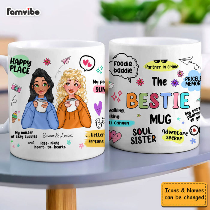 Personalized Gift For Friend Soul Sister Mug 32289 1