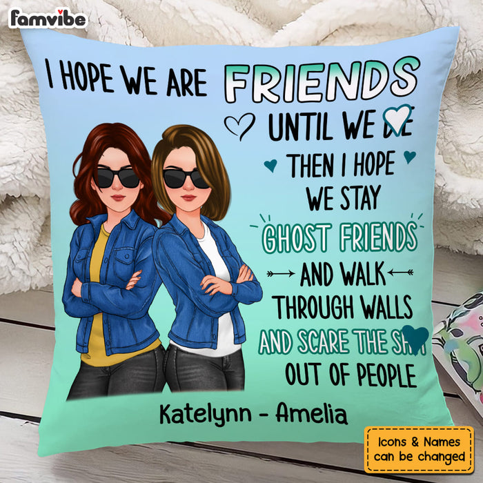 Personalized Gift For Friends Sisters Pillow 32290 1