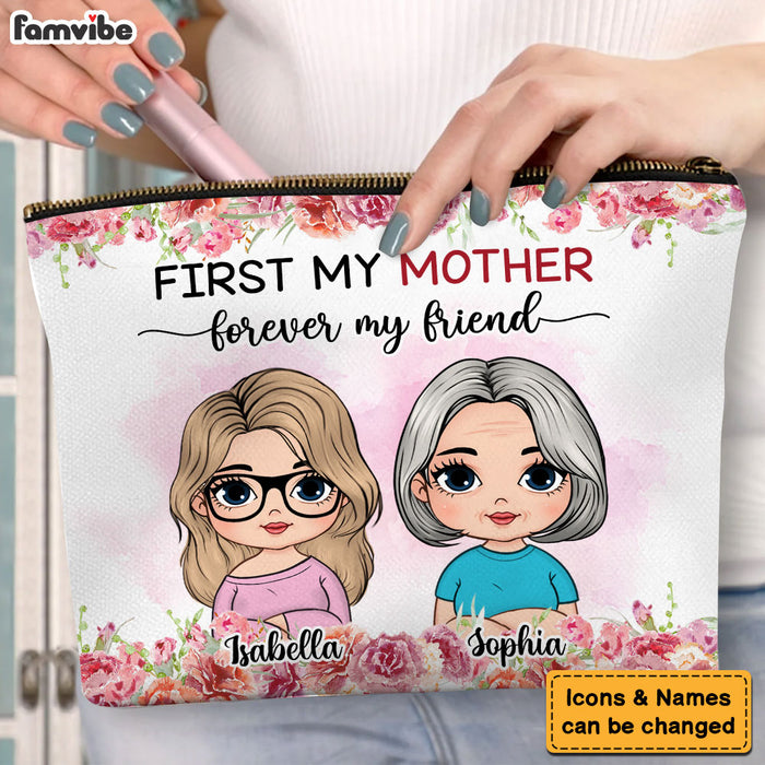 Personalized First My Mother Forever My Friend Cosmetic Bag 32295 1