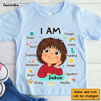 Personalized Gift For Grandson I Am Affirmation Kid T Shirt - Kid Hoodie - Kid Sweatshirt 32298 thumb 1