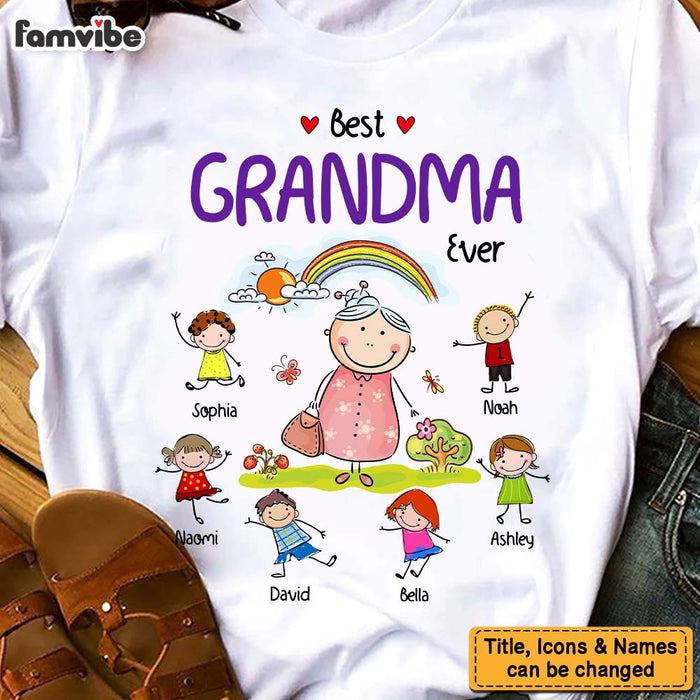 Personalized B est Nana Ever Shirt - Hoodie - Sweatshirt 32299 1