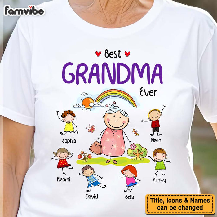 Personalized B est Nana Ever Shirt - Hoodie - Sweatshirt 32299 1