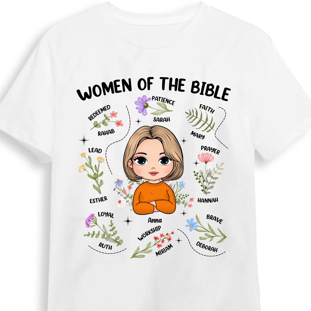 Personalized Gift For Mom Women Of The Bible Shirt Hoodie Sweatshirt 32304 Primary Mockup