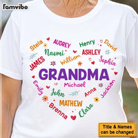 Personalized Gift For Grandma Name Shirt - Hoodie - Sweatshirt 32305 thumb 1