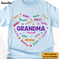 Personalized Gift For Grandma Name Shirt - Hoodie - Sweatshirt 32305 thumb 1