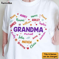 Personalized Gift For Grandma Name Shirt - Hoodie - Sweatshirt 32305 thumb 1