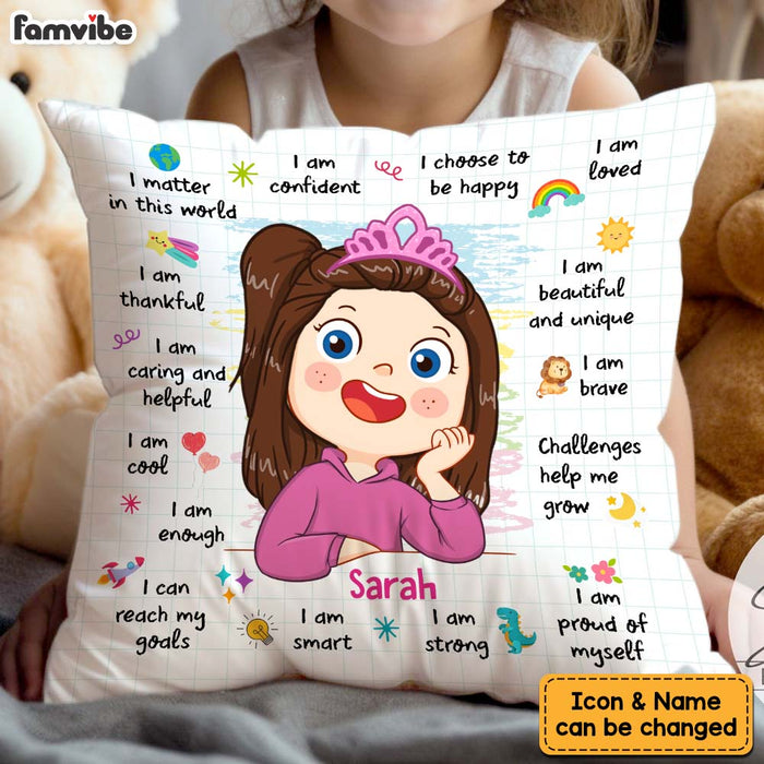 Personalized Gift For Granddaughter I Am Pillow 32308 1
