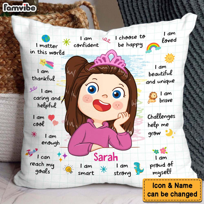 Personalized Gift For Granddaughter I Am Pillow 32308 1