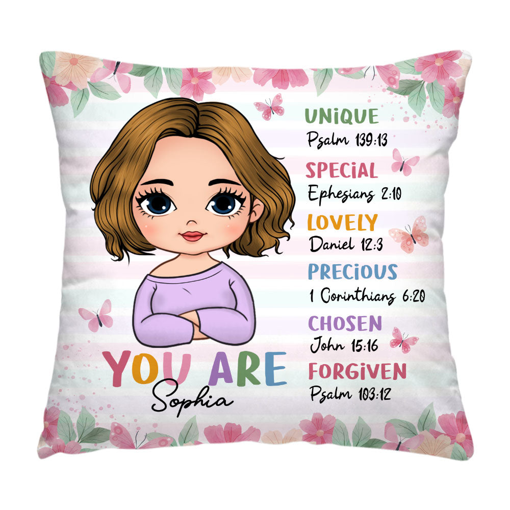 Personalized Gift For Daughter God Says You Are Pillow 32311 Primary Mockup